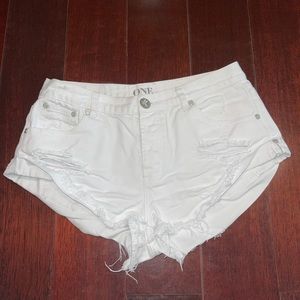 One Teaspoon denim shorts